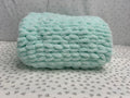Misknit - Mint Blanket with Dummy/Teether Loop
