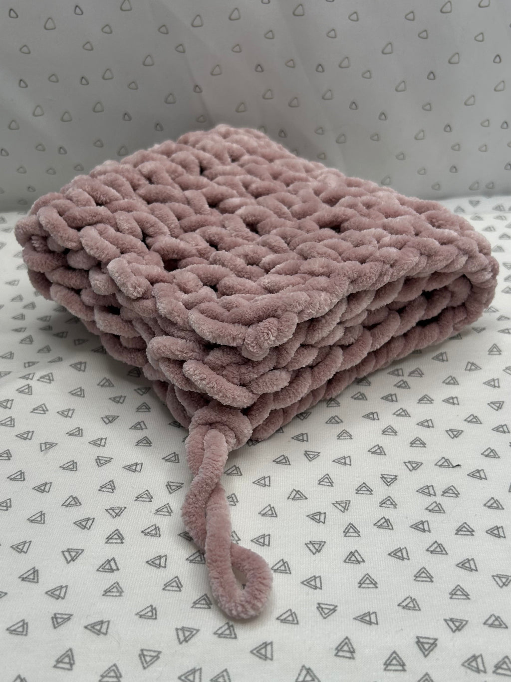Ready To Ship - Rose Dummy/Baby Comforter