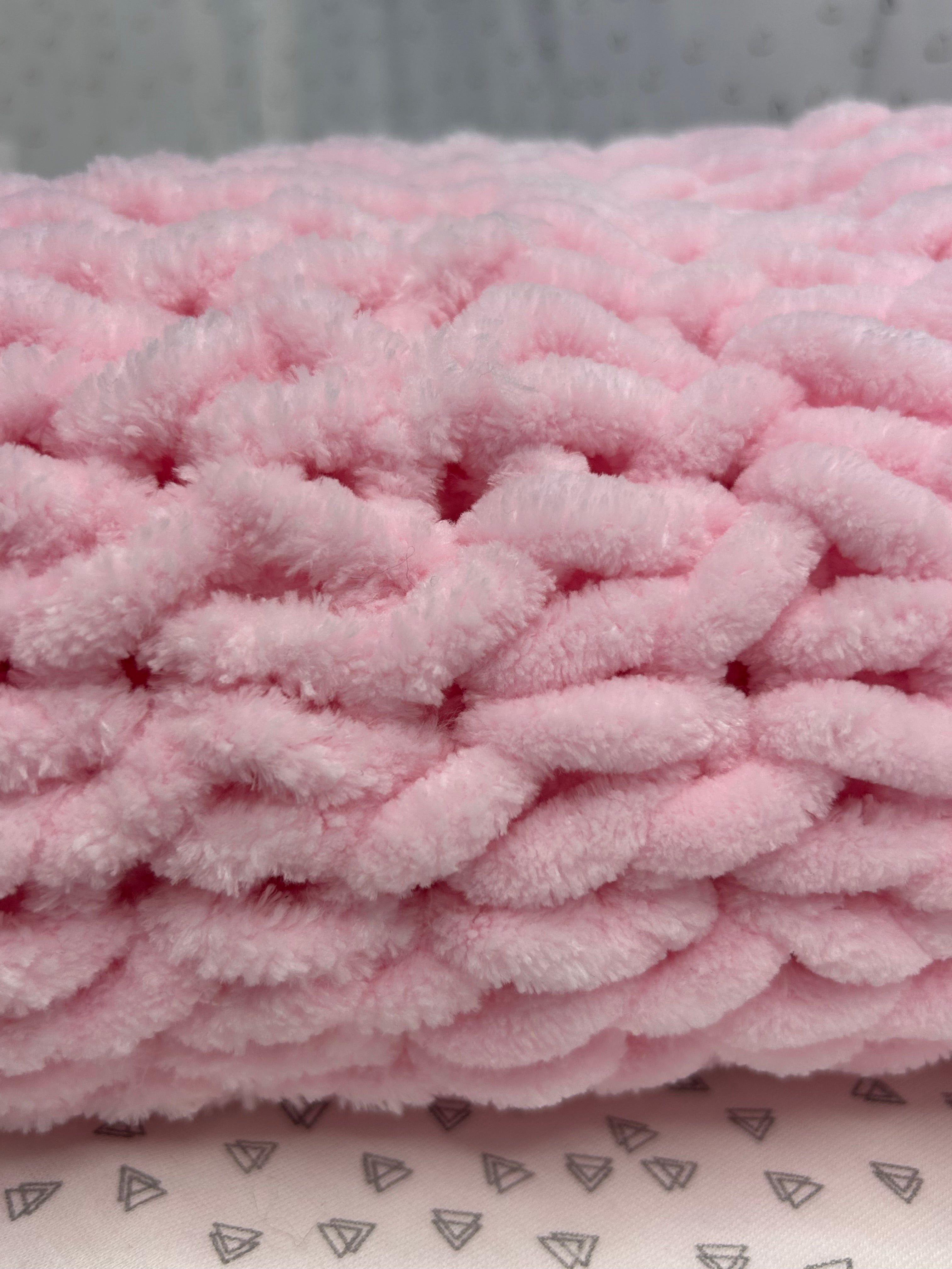 Misknit - Bubblegum Baby Blanket