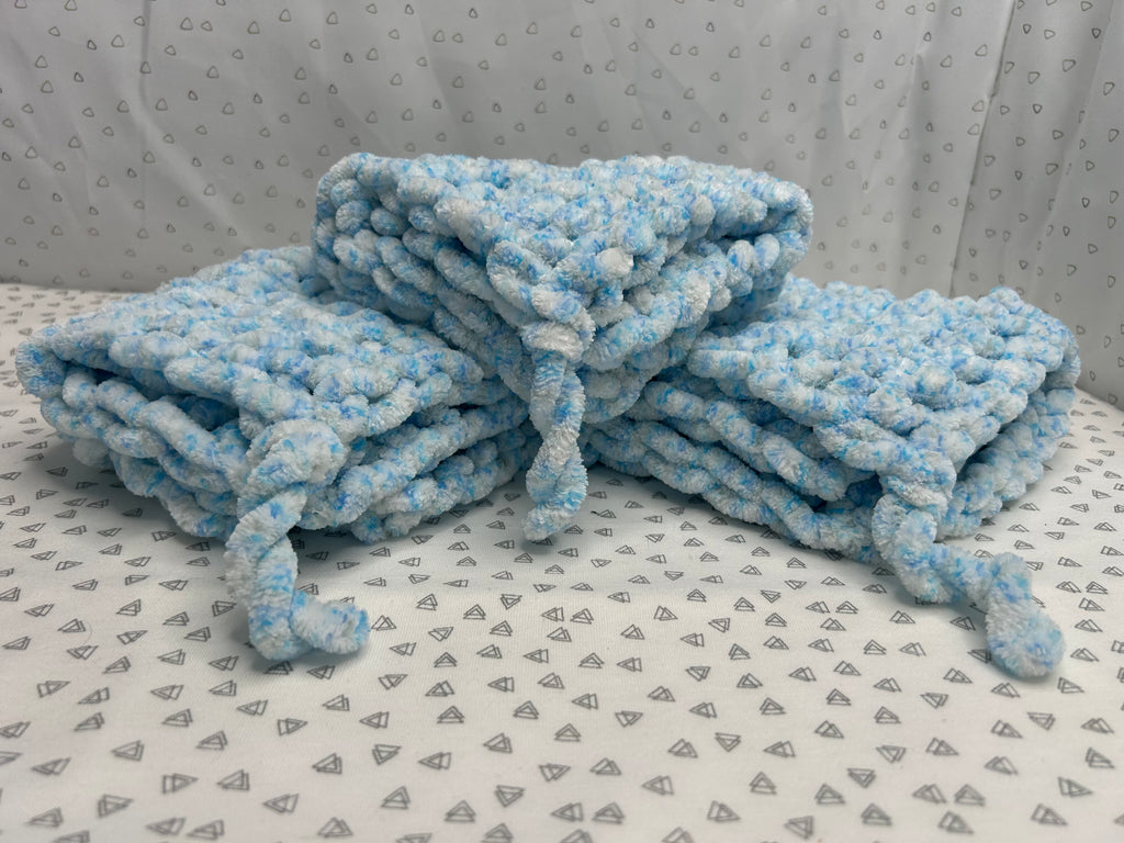Ready To Ship - Powder Blue Dummy/Baby Comforter