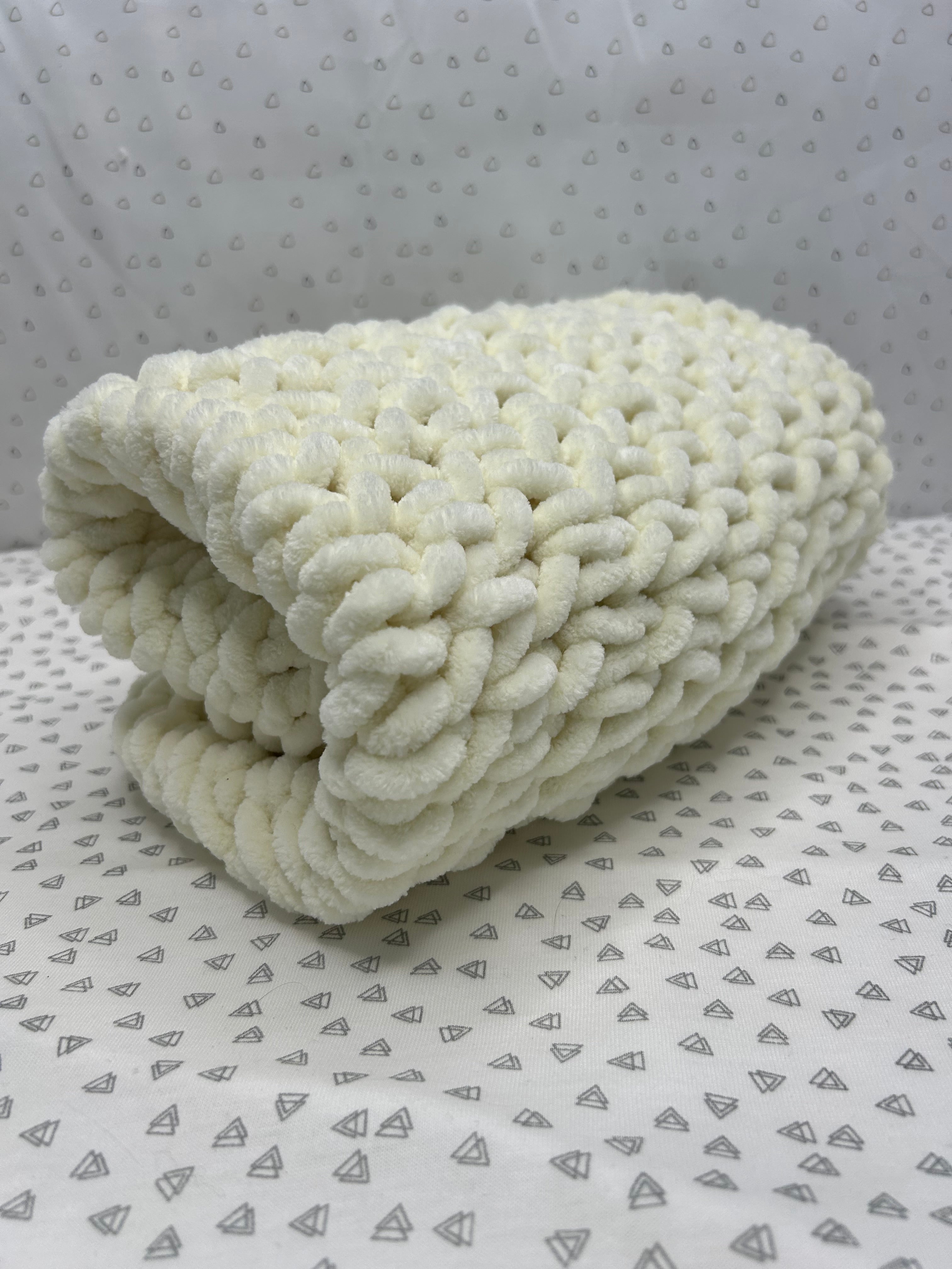 Ready to Ship - Lemon Baby Blanket