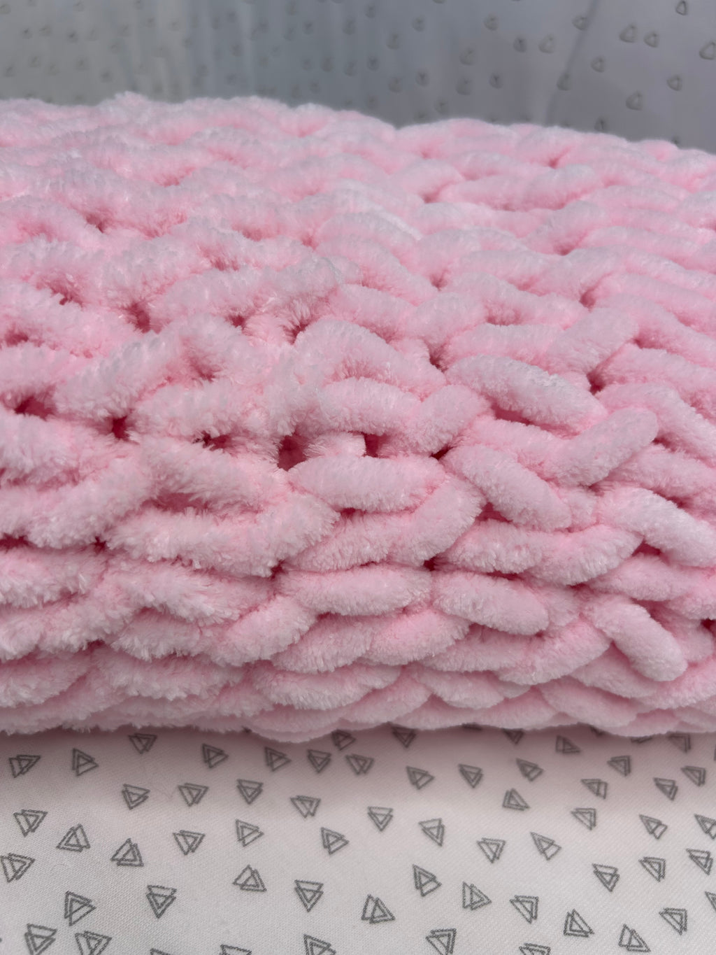 Misknit - Bubblegum Baby Blanket