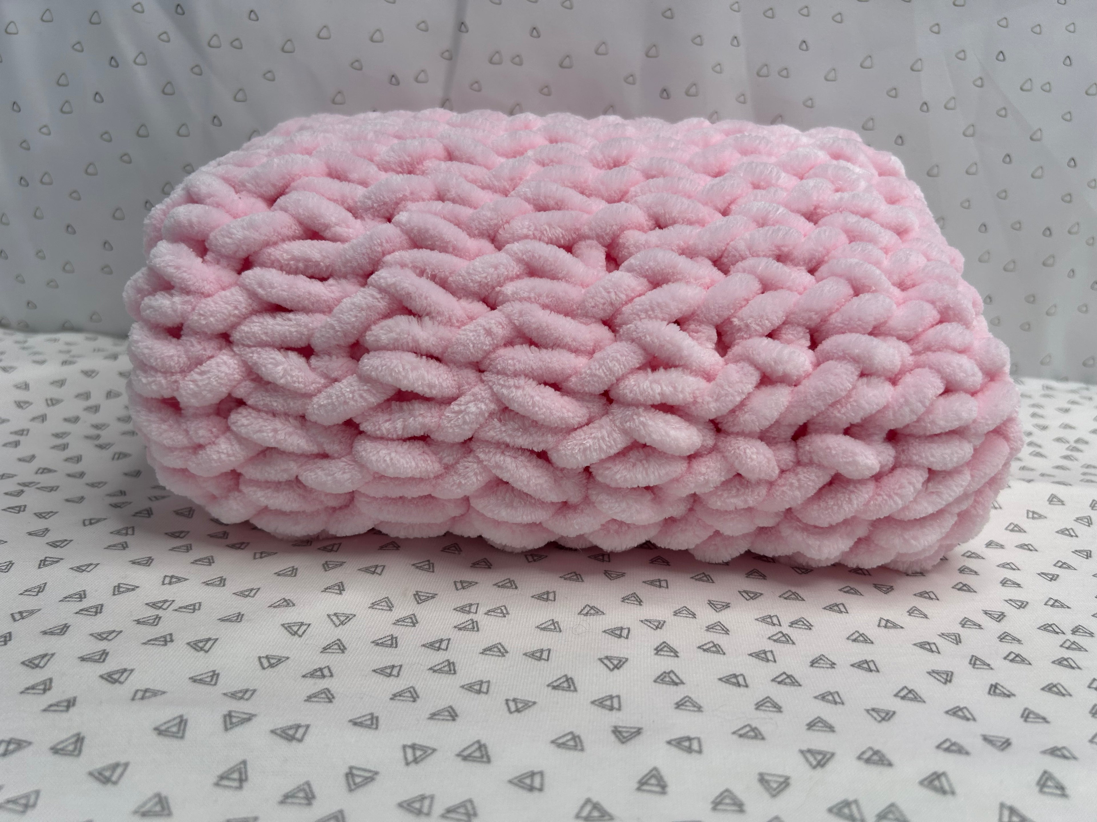 Misknit - Bubblegum Baby Blanket