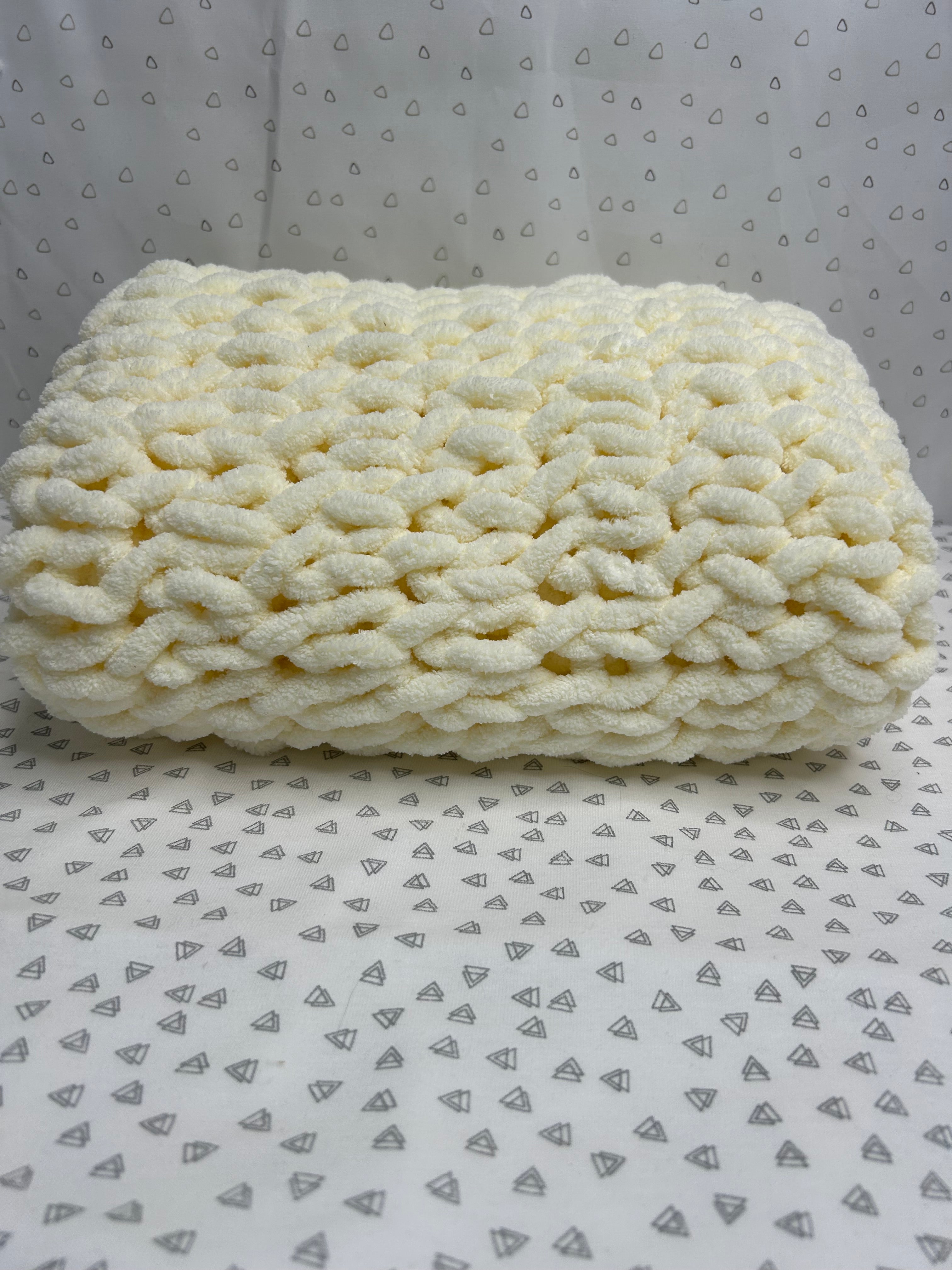 Ready to Ship - Vanilla Baby Blanket & Comforter Set