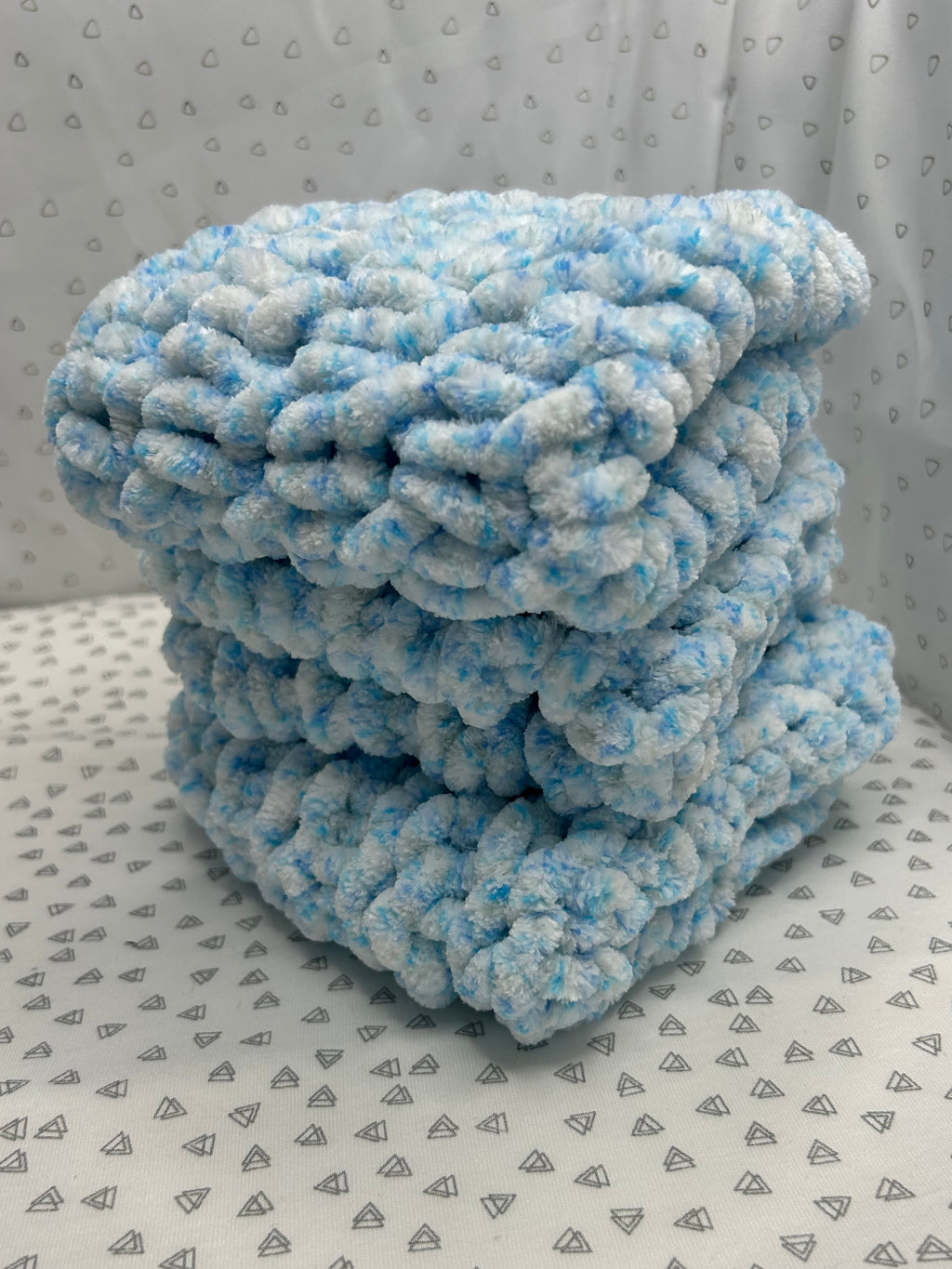 Ready To Ship - Powder Blue Dummy/Baby Comforter