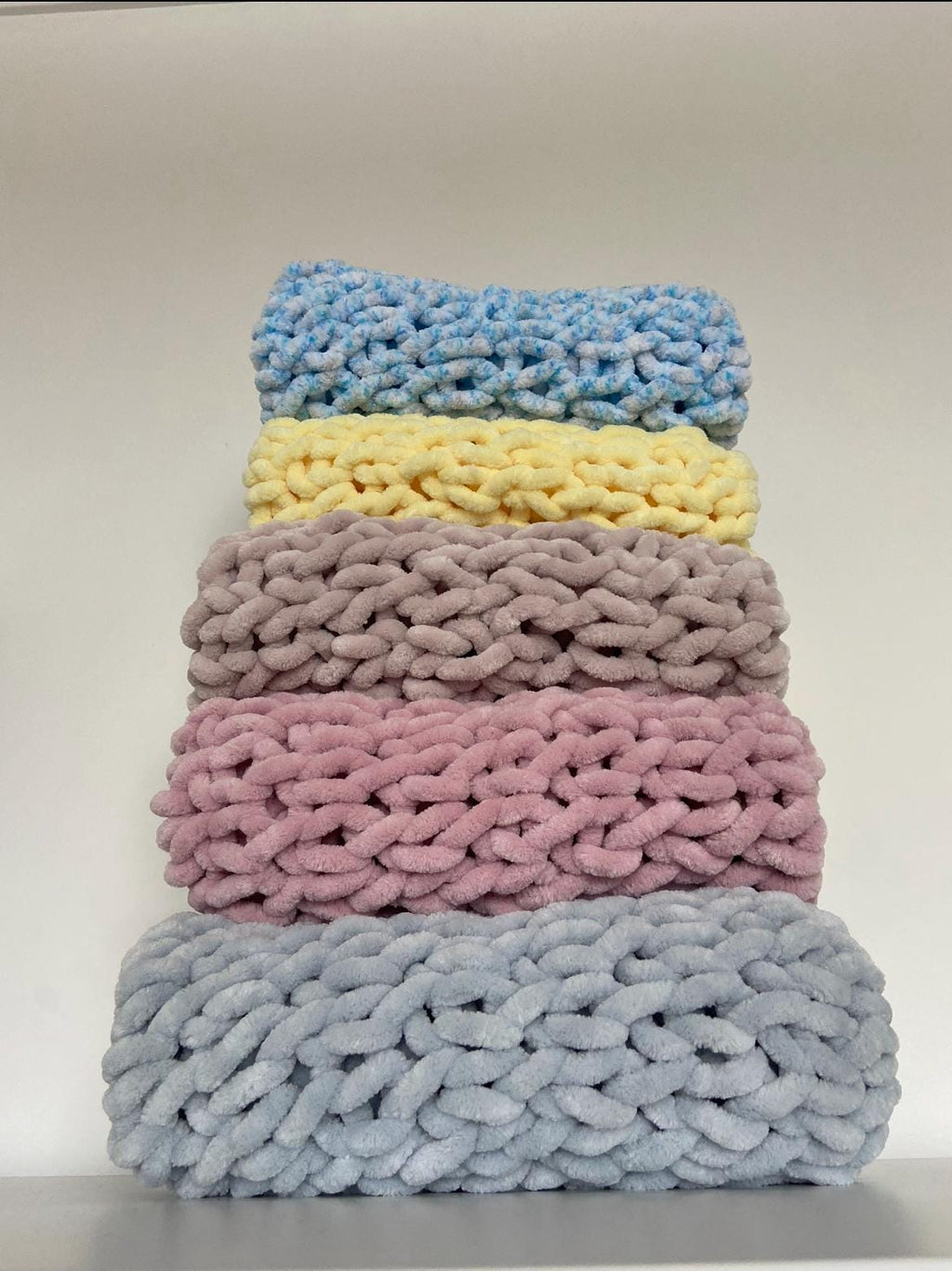 Hand Knitted Baby Blanket