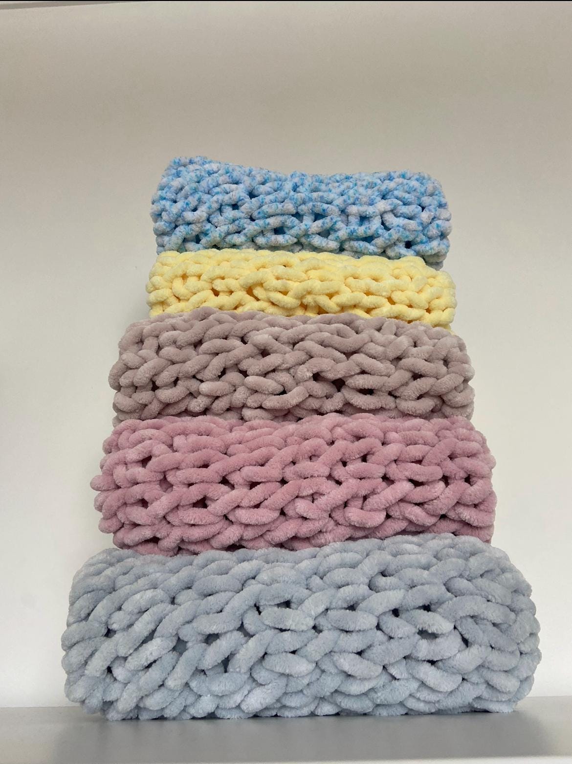 Hand Knitted Baby Blanket