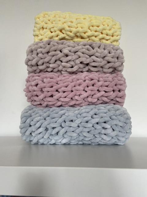 Hand Knitted Baby Blanket