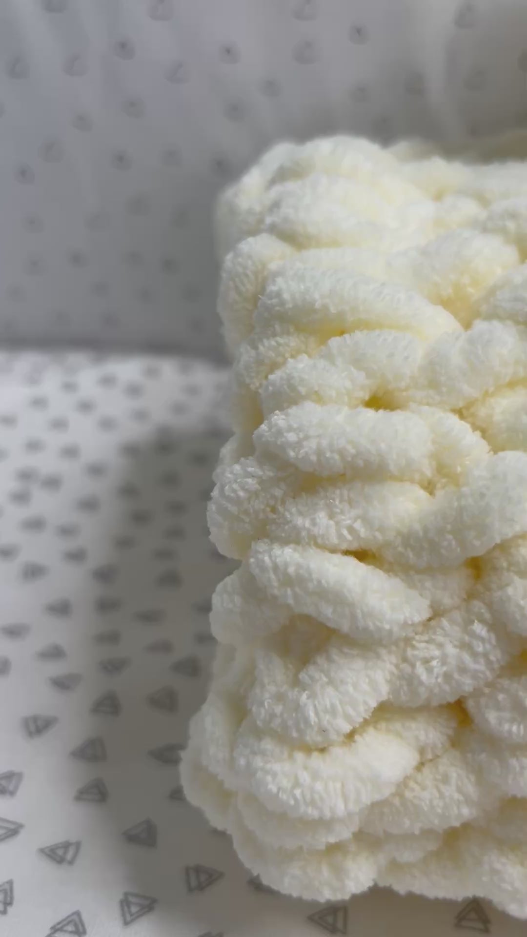 Ready to Ship - Vanilla Baby Blanket & Comforter Set