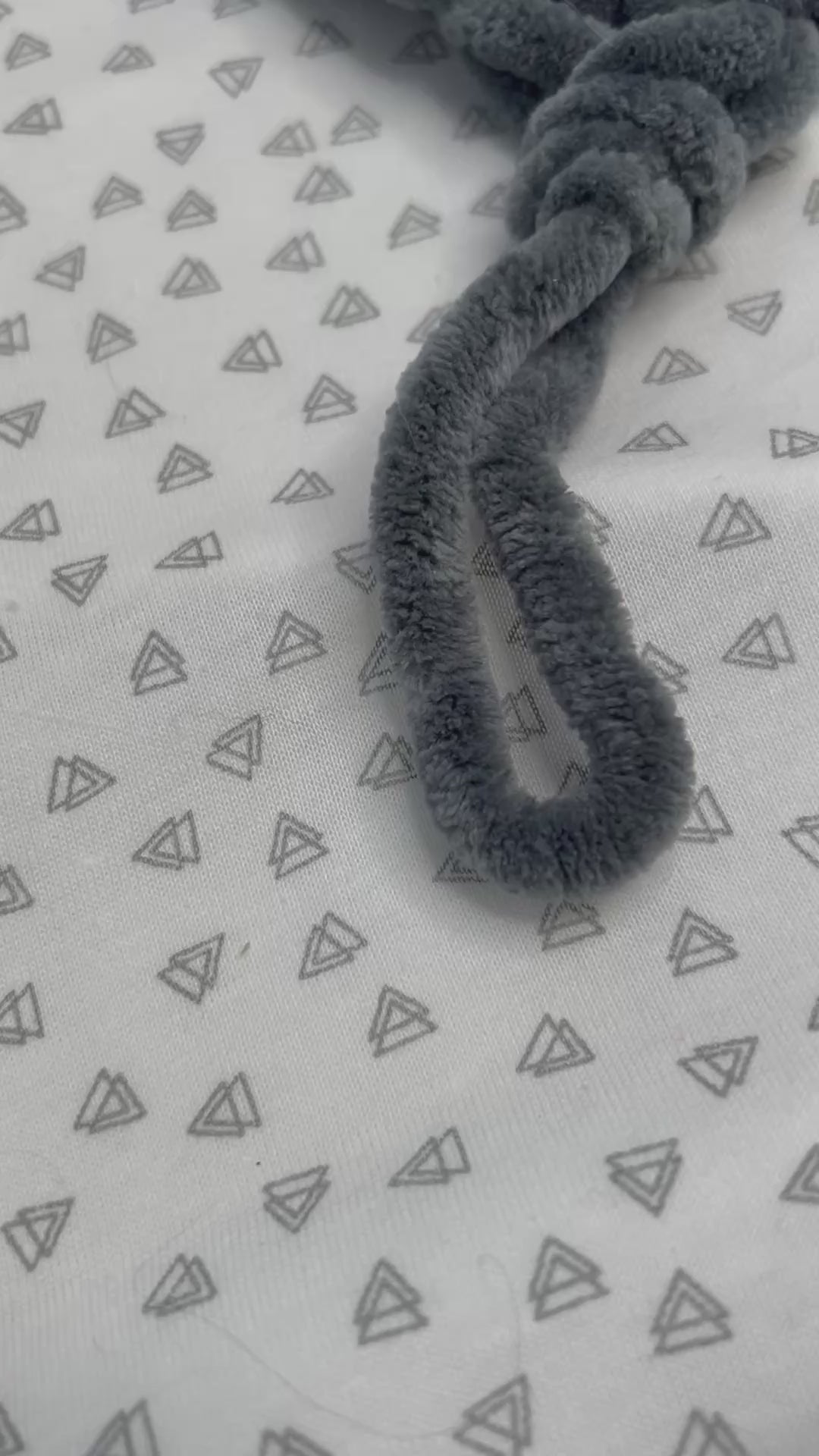 Misknit - Stormy Grey Comforter